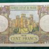 IMG_E1718 100 Francs Banque d’État Maroc 18-6-46 - Morocco Banknote